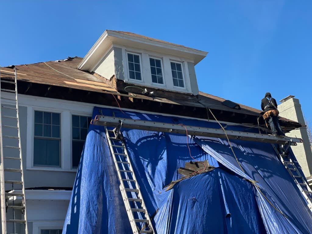 Partial roof replacement completed in Short Hills, New Jersey